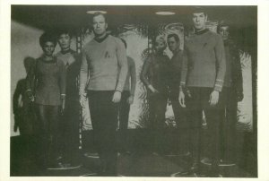 Postcard editions cinema STAR TREK crew