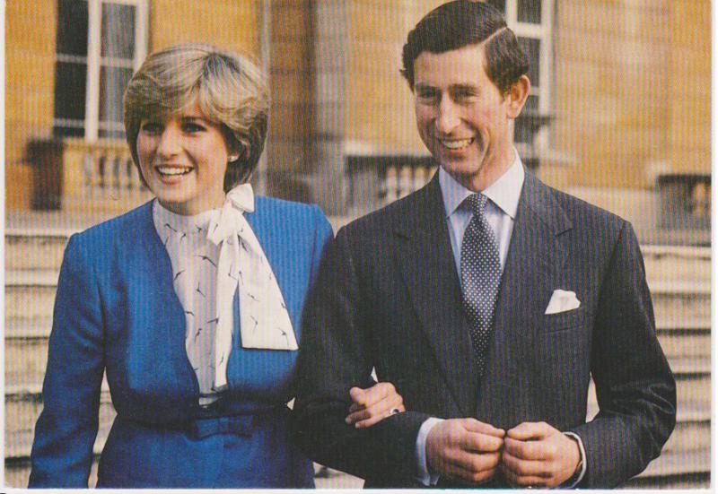 HRH PRINCE OF WALES AND LADY DIANA SPENCER ENGAGEMENT PHOTO SHOOT