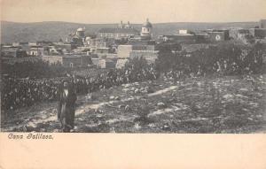 Galilaea Israel City and Fields Galilee Antique Postcard J45930