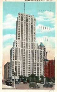 1933 Palmolive Building 37 Story Structure Chicago Illinois IL Posted Postcard