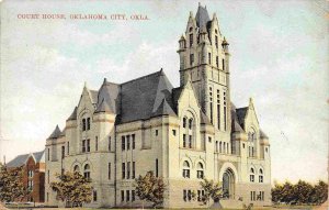 Court House Oklahoma City OK 1909 postcard