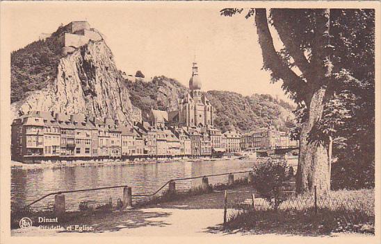 Belgium Dinant Citadelle et Eglise