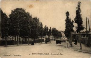 CPA BOURBONNE-les-BAINS - Avenue de la Gare (368476)