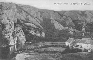 Houyet Belgium birds eye view Gendron-Celles train depot antique pc Z24006