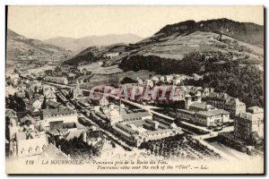 Old Postcard La Bourboule Panorama Taken from Roche des Fees