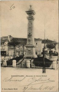 CPA RAMBERVILLERS - Monument du general richard (119819)