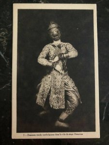 Mint Cambodia Real Picture Postcard Royal Dancer in the role of the hanuman