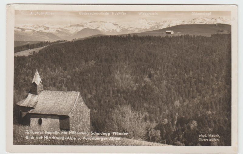 Deutschland Bayern Lindau trogener kapelle am höhenweg scheidegg pfänder