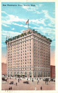 Washington Seattle New Washington Hotel 1925