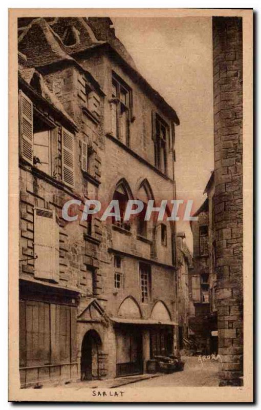 Sarlat - Hotel Plaman - Old Postcard