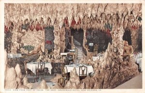 New Orleans Louisiana Grunewald Hotel Cave Dining Room Vintage Postcard AA49889