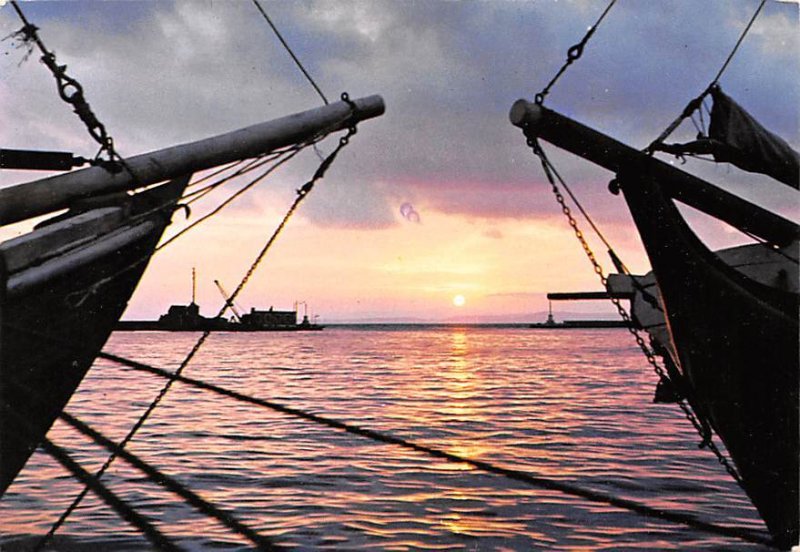 Sunrise Chios Greece, Grece 1975 