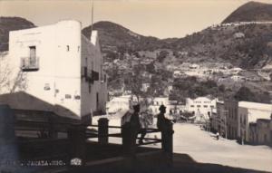 Mexico Jacala Hidalgo Street Scene Real Photo