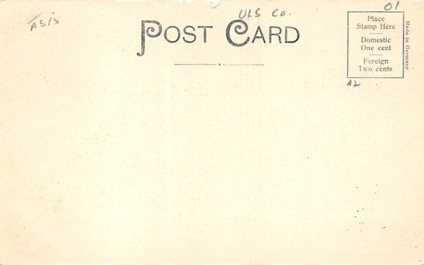 Bridge New Paltz, New York Postcard