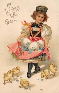 Ellen H Clapsaddle, Easter Greetings Holiday 1908 