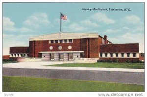 Armory Auditorium,  Lumberton, North Carolina, 40-60s