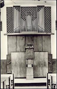 netherlands, RIJNSBURG, Calvinist Church, ORGAN 50s