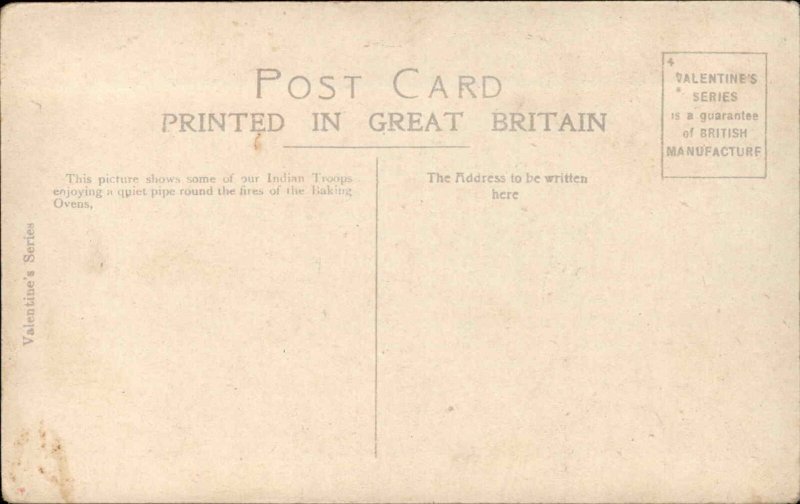 WWI Indian Troops in France c1915 Postcard