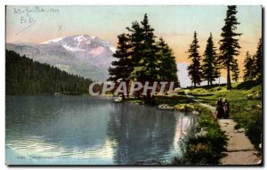 Old Postcard Campferersee Switzerland