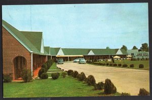 Kentucky CAVE CITY Motor Court on US Hwy 31-W Phone: Prescott 3-7341 - Chrome