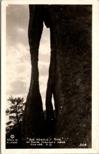 Vtg 1910s The Needles Eve Near Custer South Dakota SD RPPC Real Photo Postcard