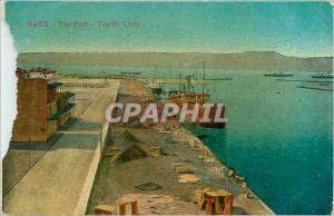 Old Postcard Suez the Port Tewfik Quay