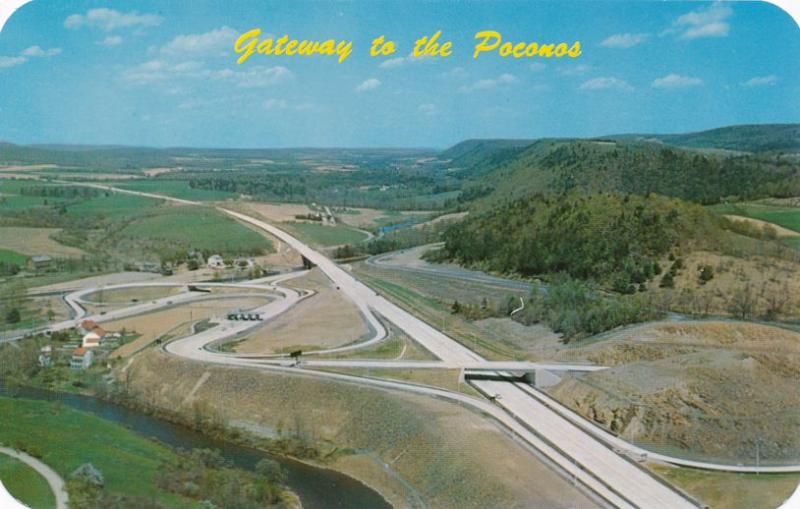 Gateway to the Poconos - Pennsylvania Turnpike at Mahoning Valley Interchange