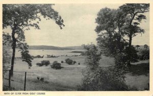 FIRTH OF CLYDE FROM GOLF COURSE SCOTLAND UK POSTCARD 1963