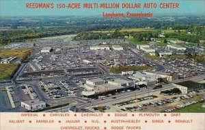Pennsylvania Langhorne Aerial View Reedman's 150 Acre Multi Million Doll...