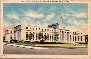 Washington D C The Federal Reserve Building