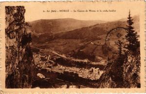 CPA Le Jura-MOREZ-Le Centre de MOREZ et la roche-fendue (263758)