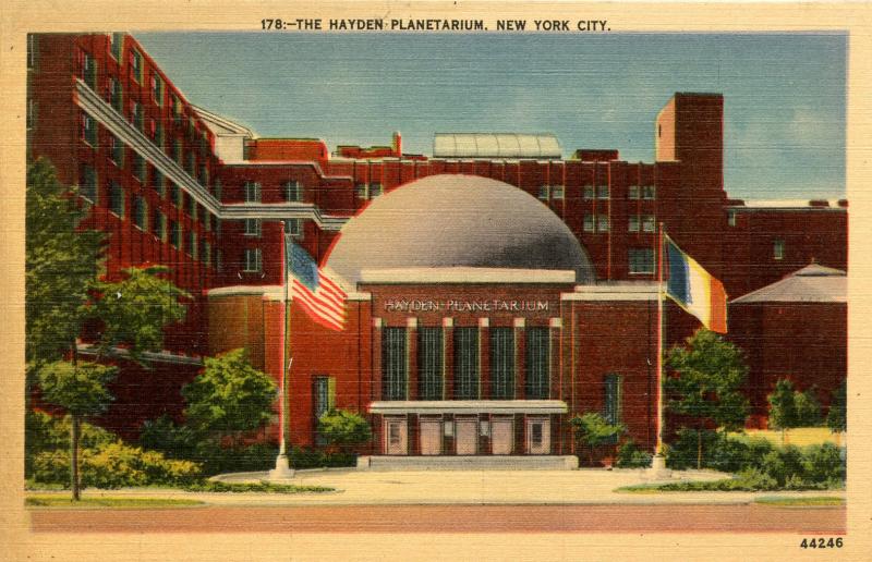 NY - New York City. Hayden Planetarium   (Astronomy)