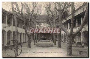Lamalou Down Old Postcard Interior of & # 39hotel baths