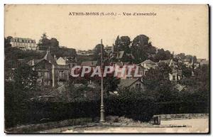 Athis Mons Old Postcard View of & # 39ensemble