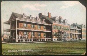 New Hospital, Fort Leavenworth, Kansas 1907 The Post Exchange B12896 