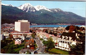 Postcard PANORAMIC SCENE Juneau Alaska AK AL5633