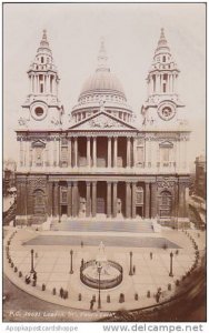 England London St Paul's Cathedral Real Photo