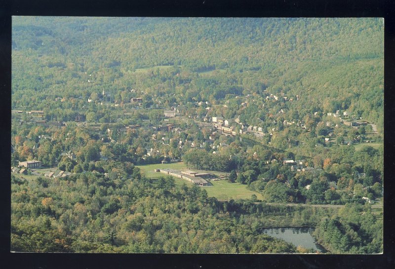 Shelburne Falls, Massachusetts/MA/Mass Postcard, Spectacular Aerial View