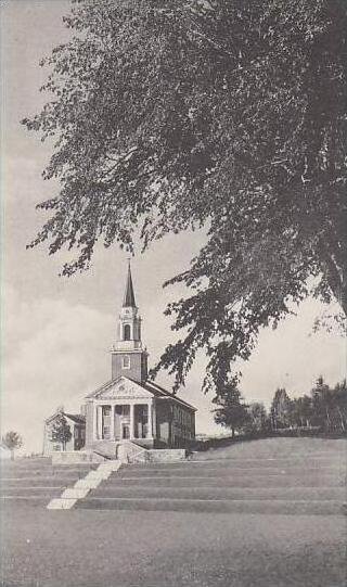 Maine Waterville Lorimer Memorial Chapel Colby College Albertype