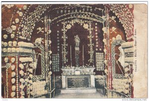 VALLETTA - MALTA - Chapel of Bones , PU-1908