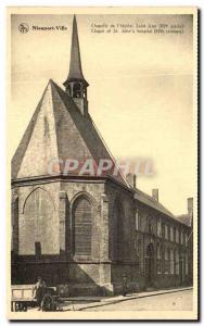 Postcard Nieuport Old City Chapel of St John & # 39Hospital