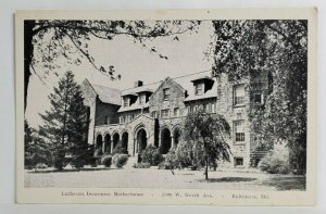 Baltimore Maryland Lutheran Deaconess Motherhouse North Ave Postcard S20