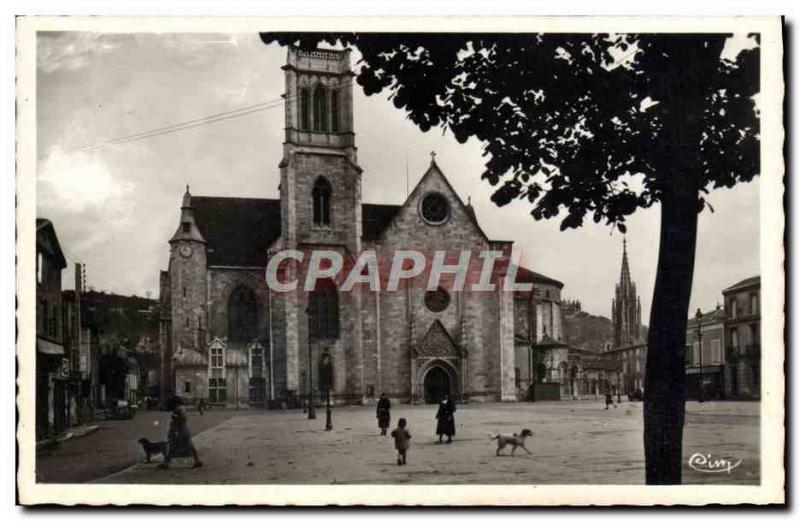 Postcard Modern Agen Place De La Cathedrale