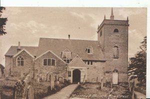 Hampshire Postcard - Minstead Church - New Forest - Ref 17094A