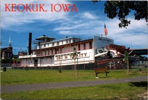 Iowa Keokuk River Museum Geo M Verity Steamboat