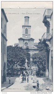 PHILIPPEVILLE [Now Skikda] , Algeria , 00-10s : L'Eglise St Philippe et le Sq...