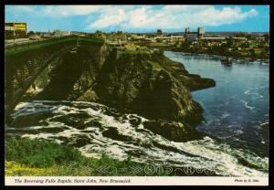 The Reversing Falls Rapids, Saint John, New Brunswick