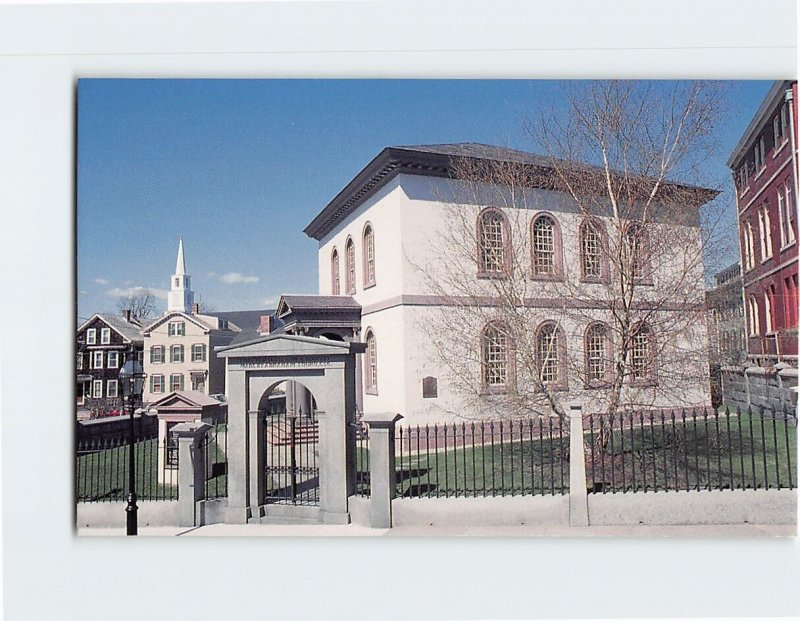 Postcard Oldest U.S.A. Synagogue, Touro Synagogue, Newport, Rhode Island