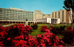 Louisiana New Orleans Civic Center With State Office Building and Supreme Cou...