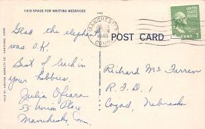 Closeout Hartford Conn USA 1946 writing right top corner